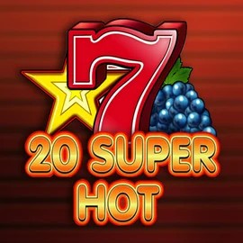 20 Super Hot slot logo by Amusnet Interactive at GGBet Casino