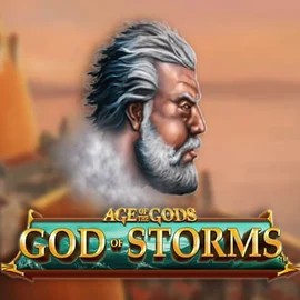 Age Of The Gods: God of Storms casino game by Playtech – featured logo at GGBet Casino