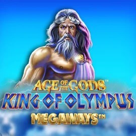 Slots logo of Age Of The Gods: King of Olympus Megaways from Origins at GGBet Casino