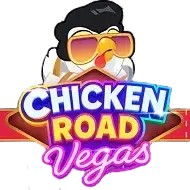Chicken Road Vegas online game logo by InOut on ggbets.eu.com