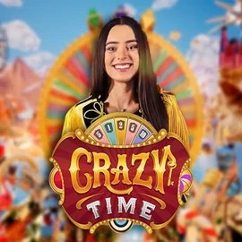 Crazy Time logo – Live Casino by Evolution at GGBet Casino