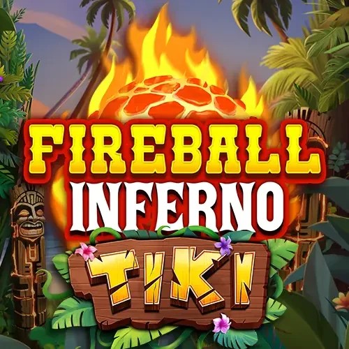 Fireball Inferno Tiki logo – Slots by NetEnt at GGBet Casino