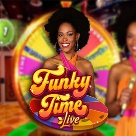 Funky Time by Evolution, showcased at ggbets.eu.com – game logo