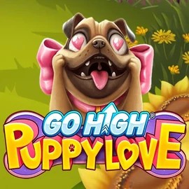 Go High Puppy Love logo by RubyPlay GGBet Casino