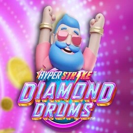 Hyper Strike Diamond Drums slot icon by Gameburger Studios, available at GGBet Casino