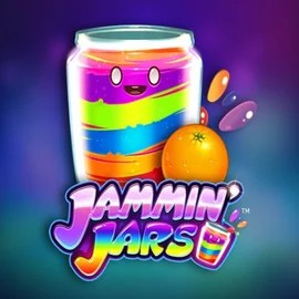 Jammin Jars online game logo by Push Gaming on ggbets.eu.com