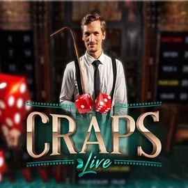 Live Craps logo by Evolution at GGBet Casino