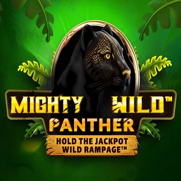 Mighty Wild Panther slot logo by Wazdan at GGBet Casino