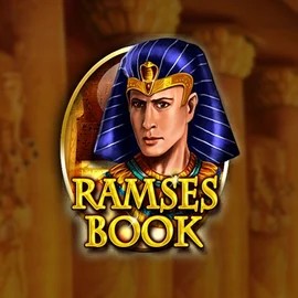Ramses Book Deluxe by Gamomat, showcased at ggbets.eu.com – game logo