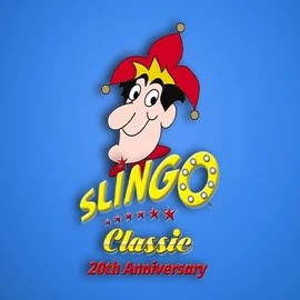 Slingo Classic 20th Anniversary online game logo by Slingo on ggbets.eu.com