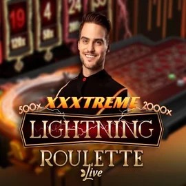 XXXtreme Lightning Roulette online game logo by Evolution on ggbets.eu.com
